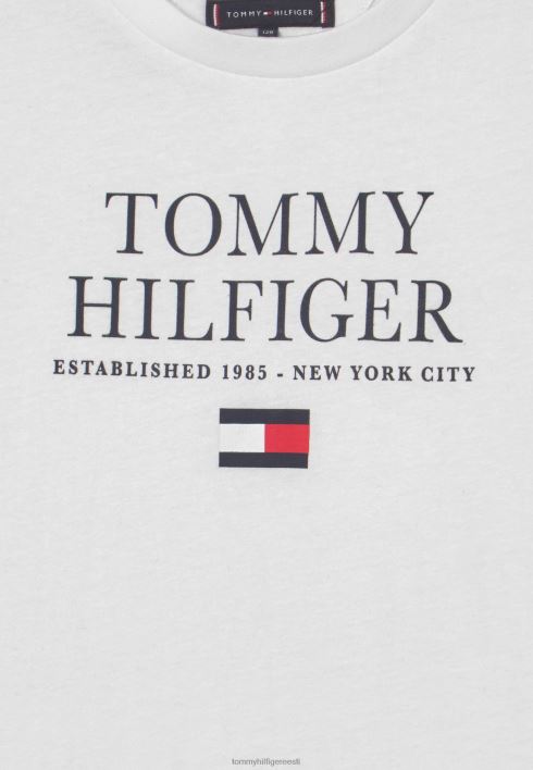 logoga T-särk RJV628131 valge Tommy Hilfiger