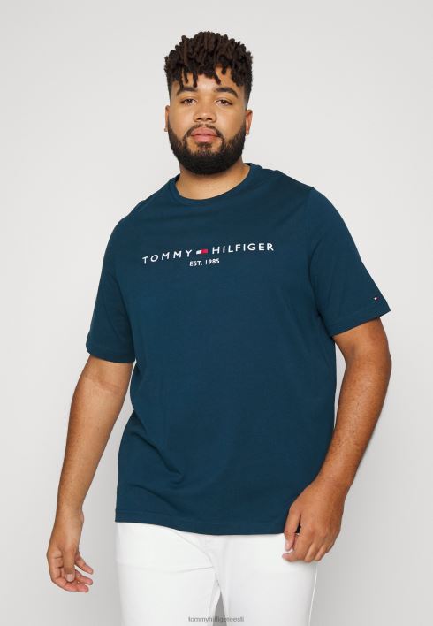 logoga T-särk RJV628375 tume järve äär Tommy Hilfiger