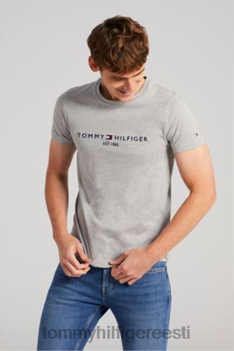 logoga t-särk RJV622929 hall Tommy Hilfiger