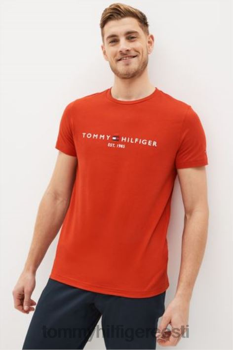 logoga t-särk RJV623728 punane Tommy Hilfiger