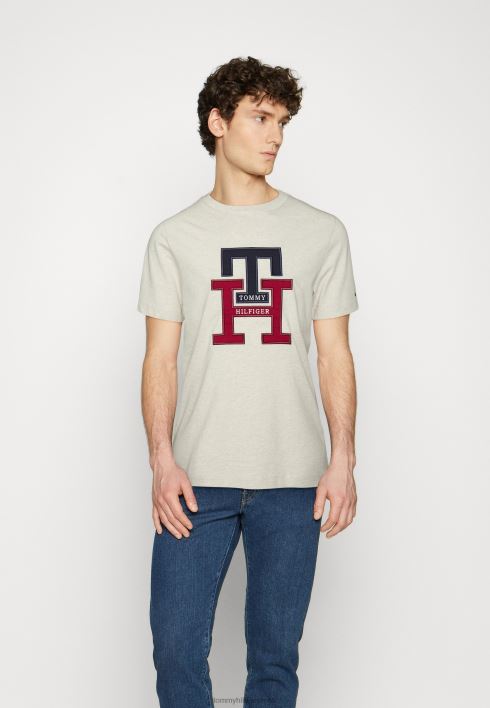 lux monogrammiga T-särk RJV625603 kanarbikuga kaerapiim Tommy Hilfiger