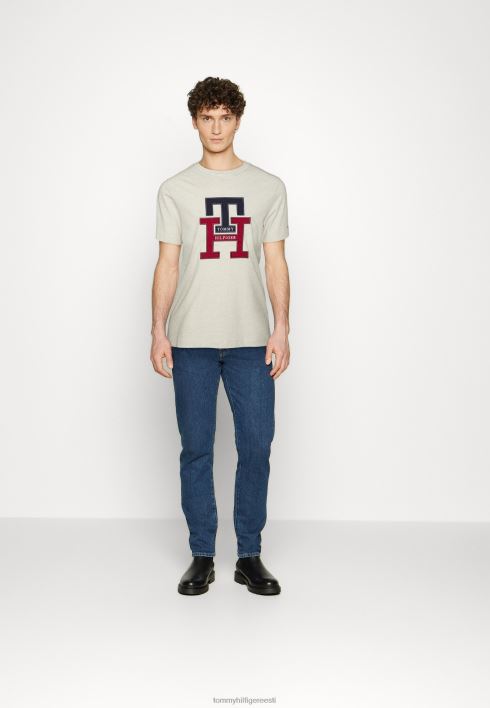 lux monogrammiga T-särk RJV625603 kanarbikuga kaerapiim Tommy Hilfiger