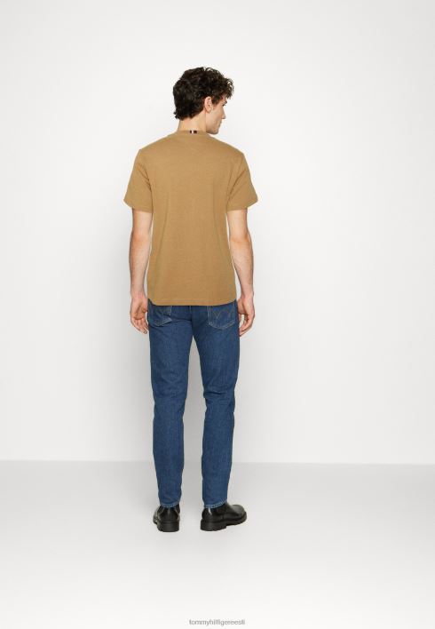 lux monogrammiga T-särk RJV625922 maakoha khaki Tommy Hilfiger