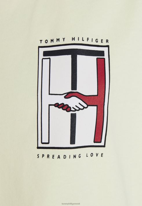 maapäeva tee mustriga t-särk RJV628639 jäätunud sidrun Tommy Hilfiger