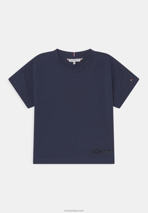 metallikfooliumiga T-särk RJV627999 hämar merevägi Tommy Hilfiger
