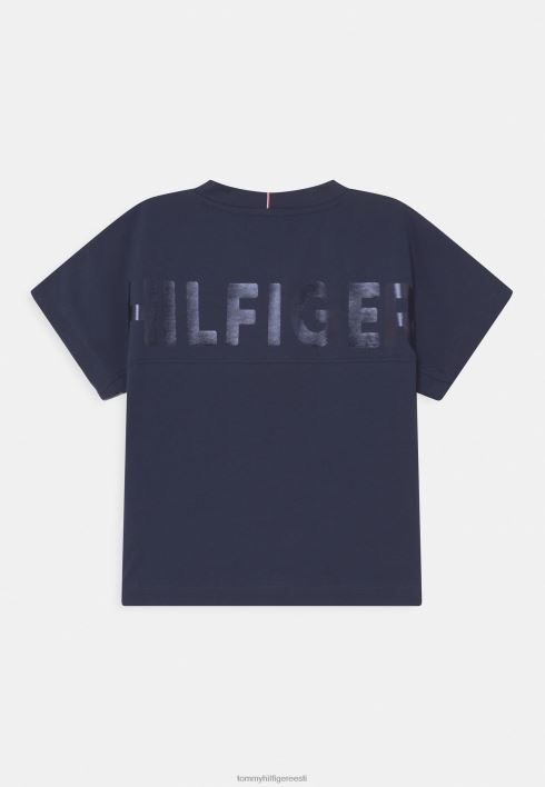 metallikfooliumiga T-särk RJV627999 hämar merevägi Tommy Hilfiger