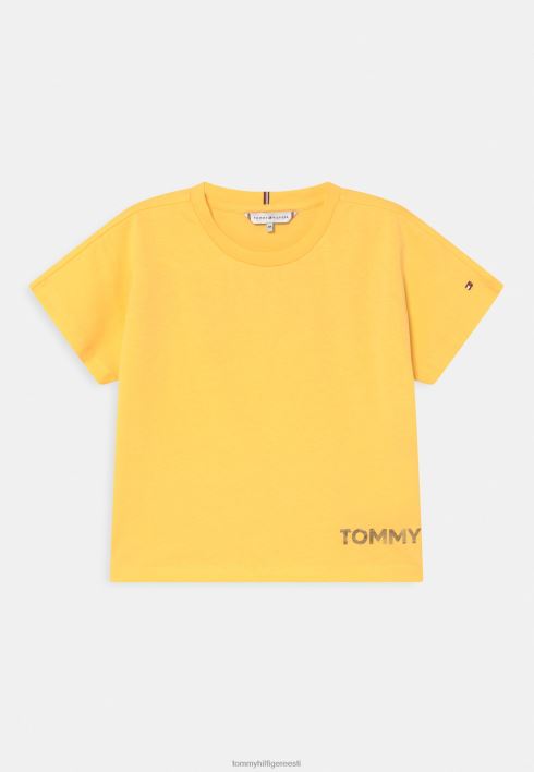 metallikfooliumiga T-särk RJV628000 soleil Tommy Hilfiger