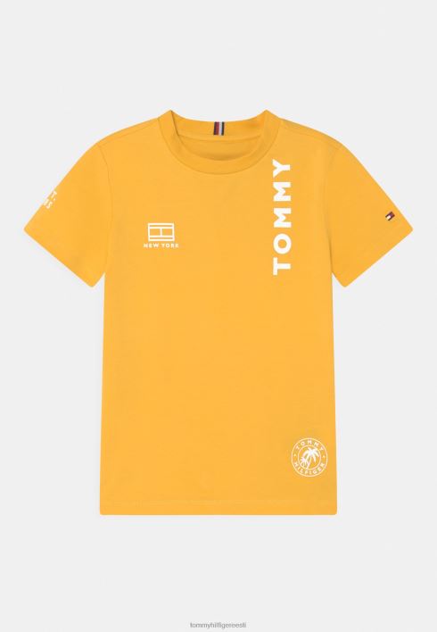 mitme paigutusega t-särk RJV627901 annab kollase Tommy Hilfiger