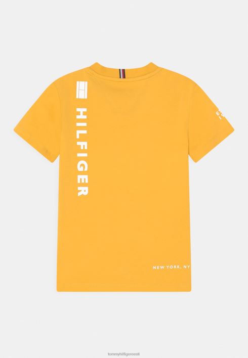 mitme paigutusega t-särk RJV627901 annab kollase Tommy Hilfiger