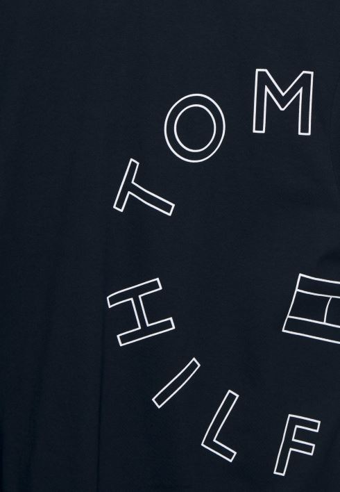 ümmargune graafiline t-särk RJV625924 kõrbe taevas Tommy Hilfiger