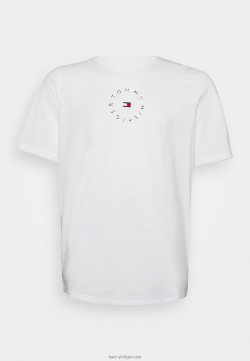 ümmargune graafiline t-särk RJV626174 valge Tommy Hilfiger
