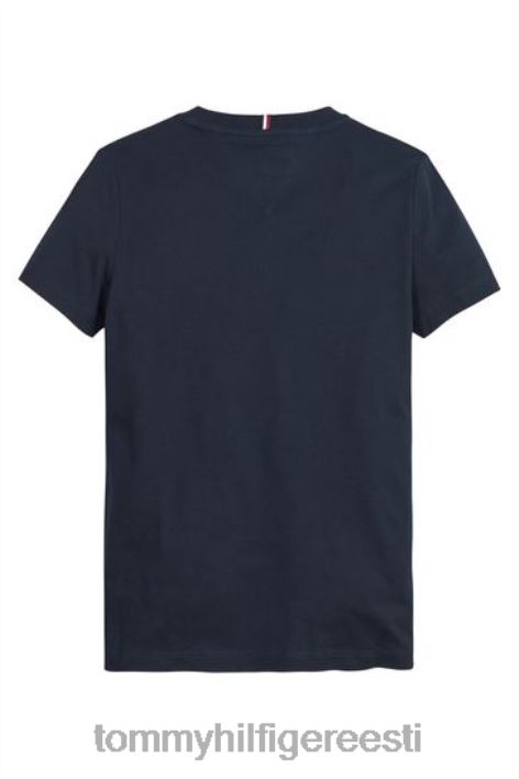 monogramm t-särk sisse RJV623439 sinine Tommy Hilfiger