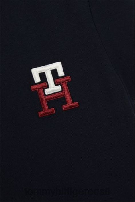 monogramm t-särk sisse RJV623439 sinine Tommy Hilfiger