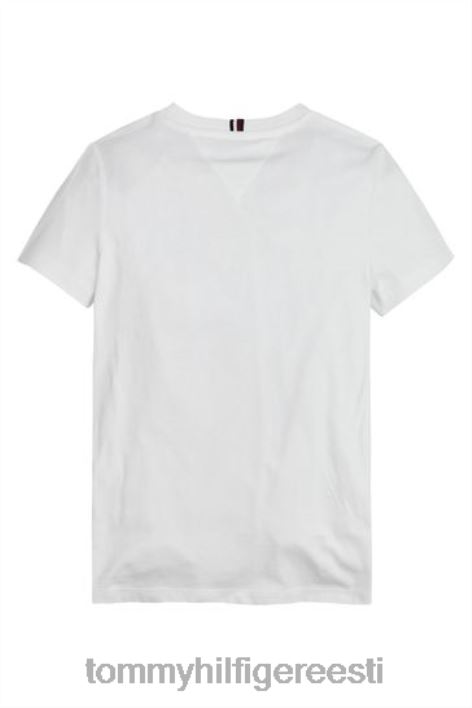 monogramm t-särk sisse RJV623706 valge Tommy Hilfiger