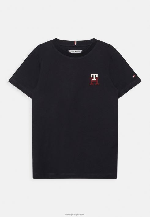 monogramm unisex basic T-särk RJV625998 kõrbe taevas Tommy Hilfiger