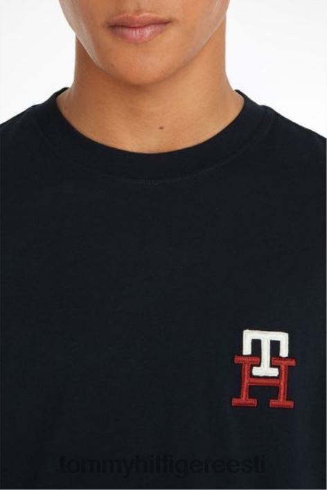 oluline monogramm t-särk RJV623695 sinine Tommy Hilfiger