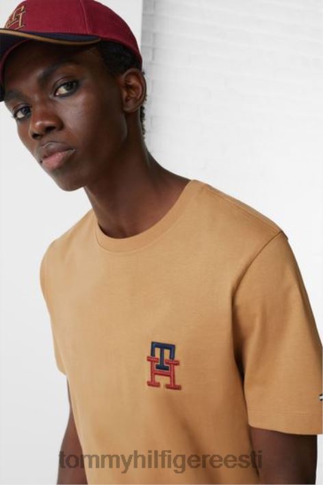 oluline monogramm t-särk RJV623702 pruun Tommy Hilfiger