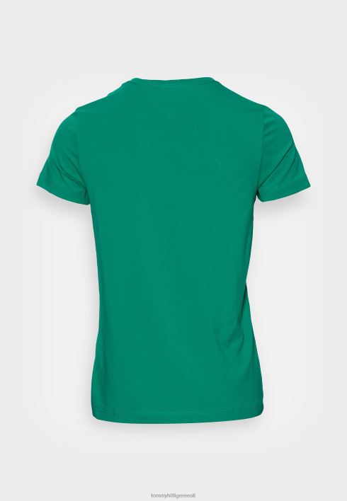 põhiline t-särk RJV624155 õueala roheline Tommy Hilfiger