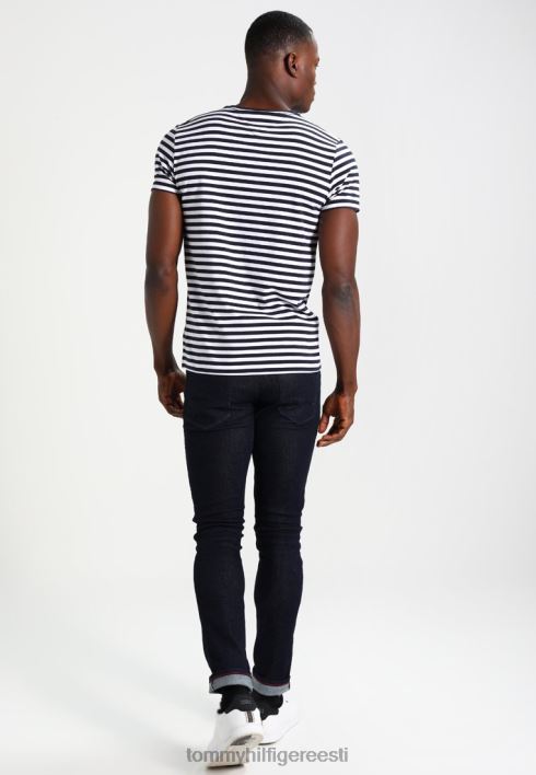 põhiline t-särk RJV624171 mereväe bleiser/helevalge Tommy Hilfiger