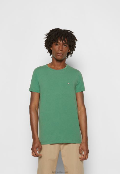 põhiline t-särk RJV624592 keskne roheline Tommy Hilfiger