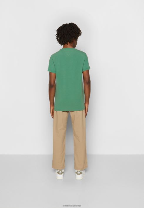 põhiline t-särk RJV624592 keskne roheline Tommy Hilfiger
