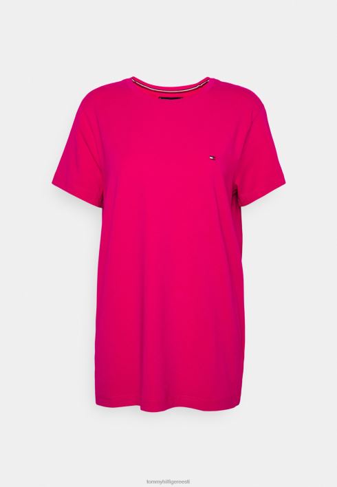 põhiline t-särk RJV625100 ekstsentriline magenta Tommy Hilfiger