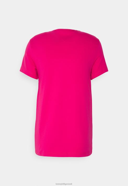 põhiline t-särk RJV625100 ekstsentriline magenta Tommy Hilfiger