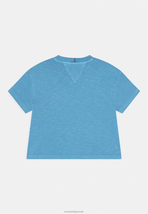 põhiline t-särk RJV625115 sinine crush Tommy Hilfiger