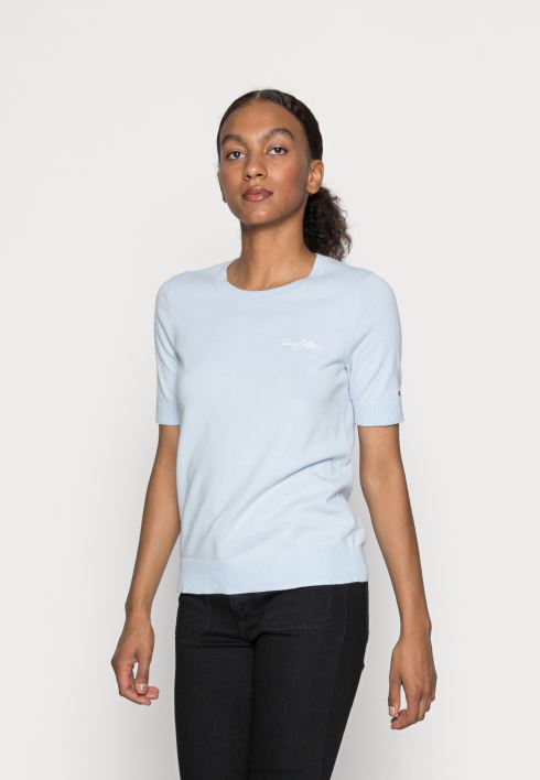 põhiline t-särk RJV628212 tuuline sinine Tommy Hilfiger