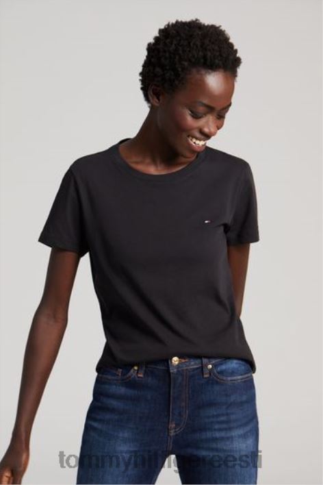 pärand Alex t-särk RJV622954 must Tommy Hilfiger