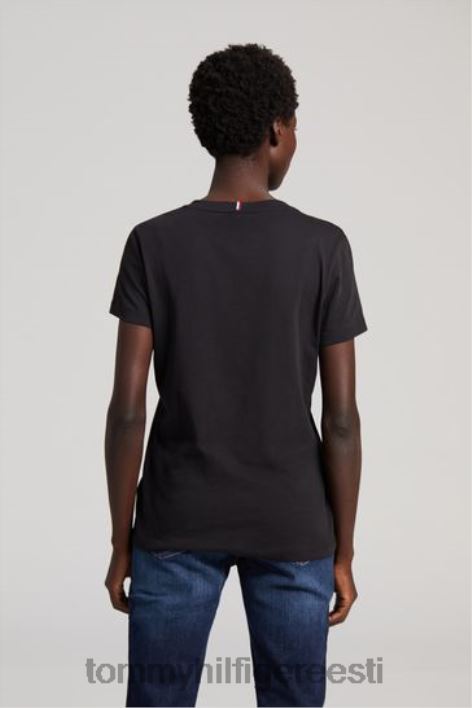 pärand Alex t-särk RJV622954 must Tommy Hilfiger