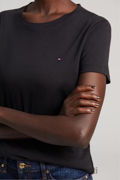 pärand Alex t-särk RJV622954 must Tommy Hilfiger