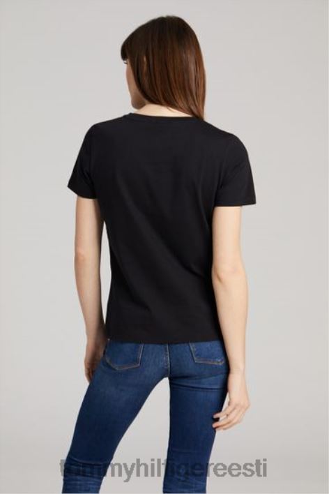 pärandi logoga T-särk RJV623083 valge Tommy Hilfiger