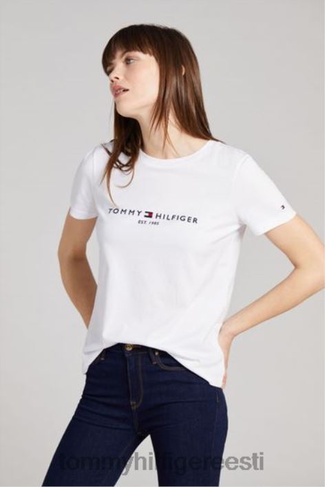 pärandi logoga T-särk RJV623084 valge Tommy Hilfiger