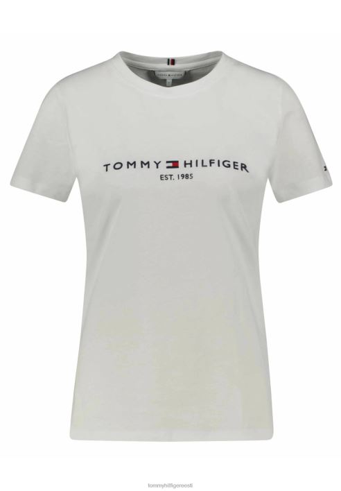 pärandprindiga t-särk weiss RJV624460 weiss Tommy Hilfiger