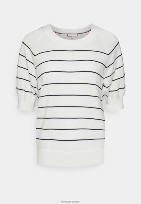 pehme lahtine põhi T-särk RJV627673 ekruuderi taevas Tommy Hilfiger