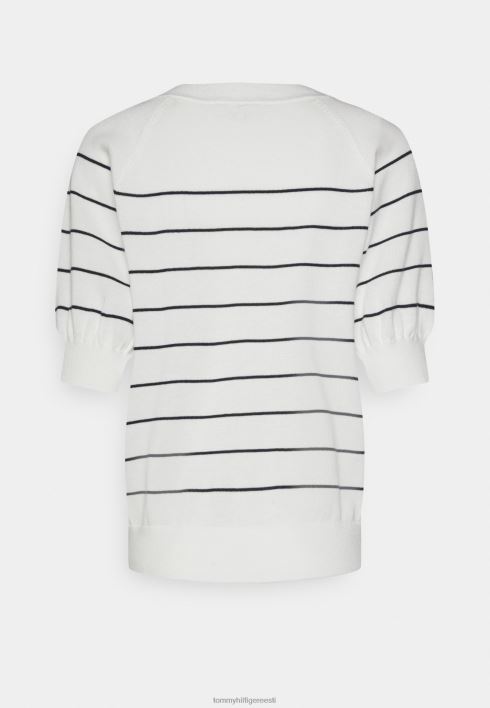 pehme lahtine põhi T-särk RJV627673 ekruuderi taevas Tommy Hilfiger