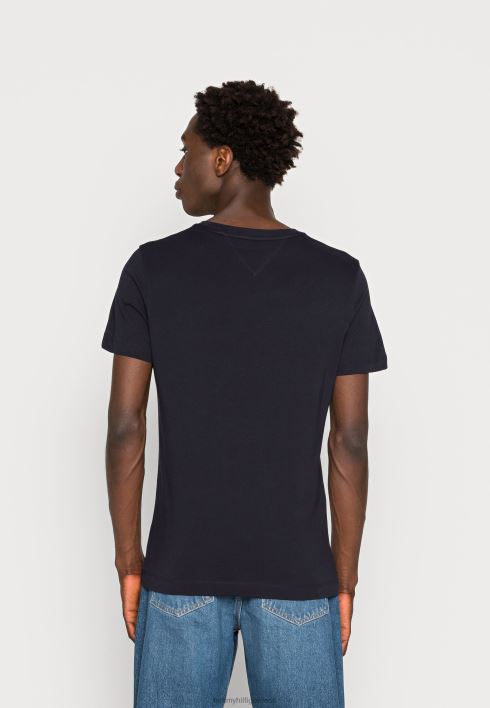 peopesa mustriga t-särk RJV624750 kõrbe taevas Tommy Hilfiger