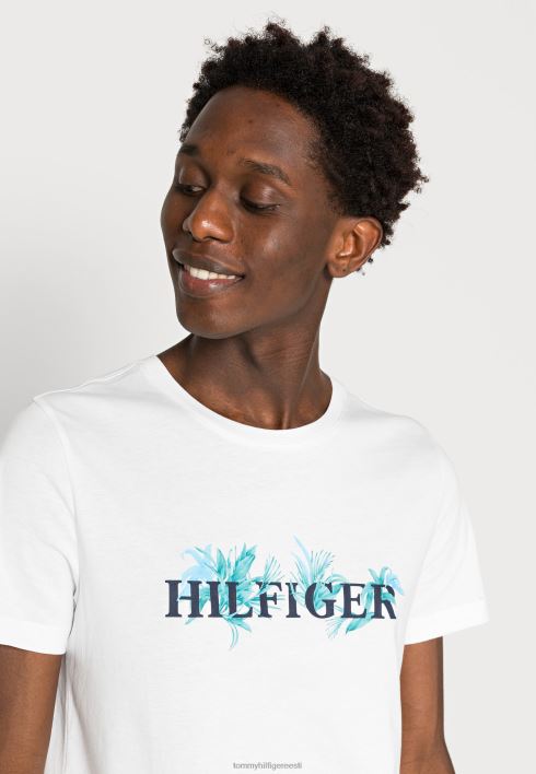 peopesa mustriga t-särk RJV625731 valge Tommy Hilfiger