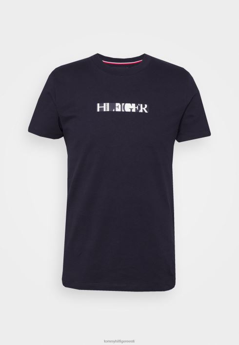 plokk T-särk RJV627644 kõrbe taevas Tommy Hilfiger