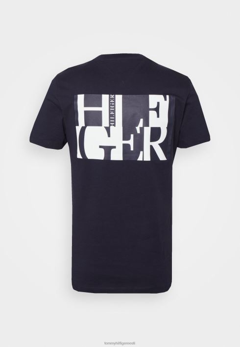 plokk T-särk RJV627644 kõrbe taevas Tommy Hilfiger
