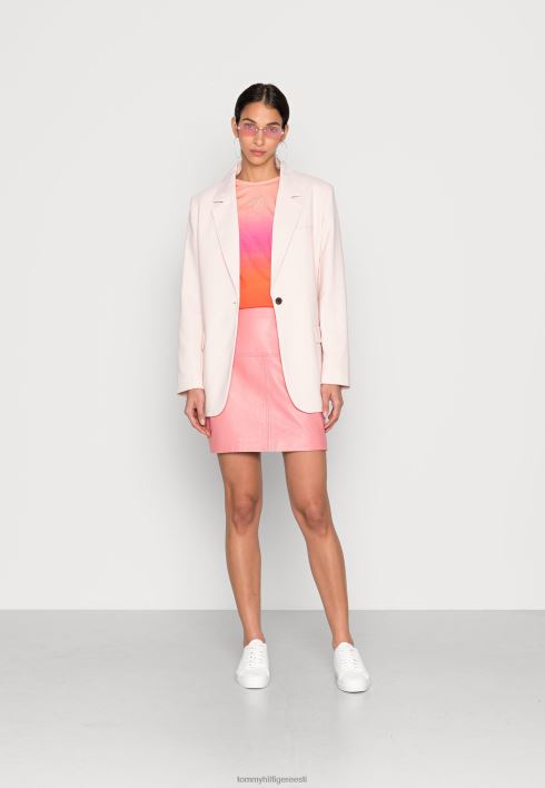 prindiga t-särk RJV625296 roosa multi Tommy Hilfiger