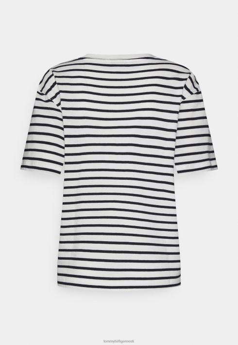 ring T-särk RJV628346 ekru kõrbetaevas Tommy Hilfiger