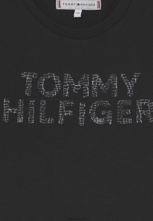 roomaja mustriga t-särk RJV628012 must Tommy Hilfiger