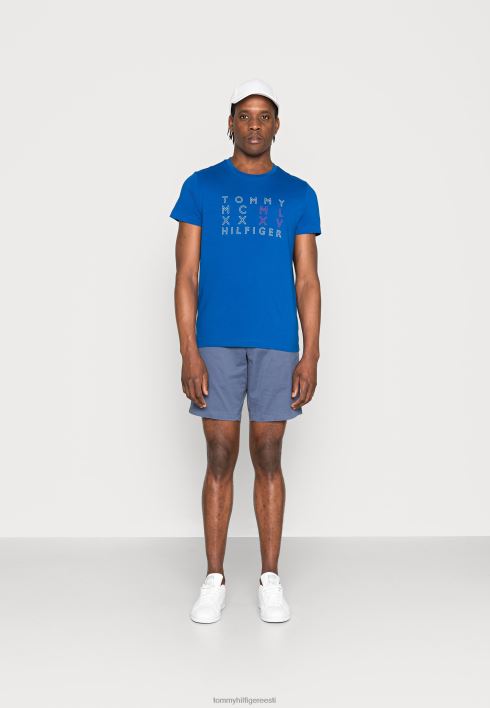 rwb corp tekstiga t-särk RJV626036 kreeka saare sinine Tommy Hilfiger