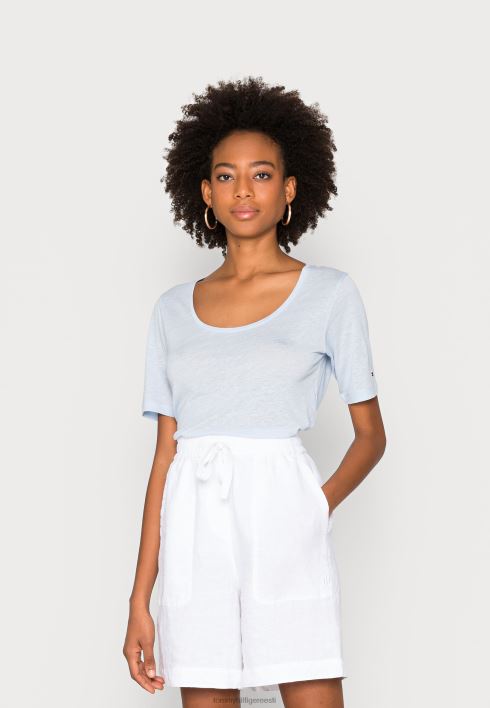 scoop basic t-särk RJV624280 tuuline sinine Tommy Hilfiger