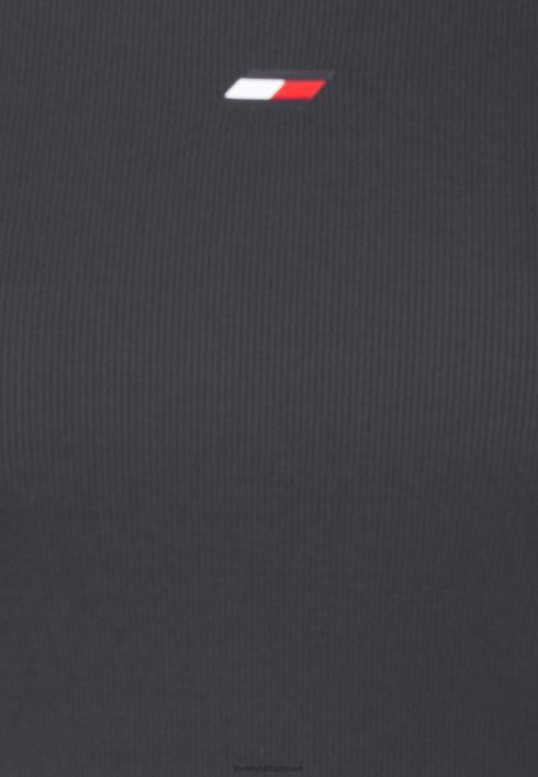 spordi t-särk RJV624823 must Tommy Hilfiger