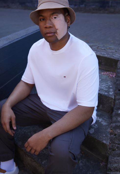 stretch tee basic T-särk RJV625387 valge Tommy Hilfiger