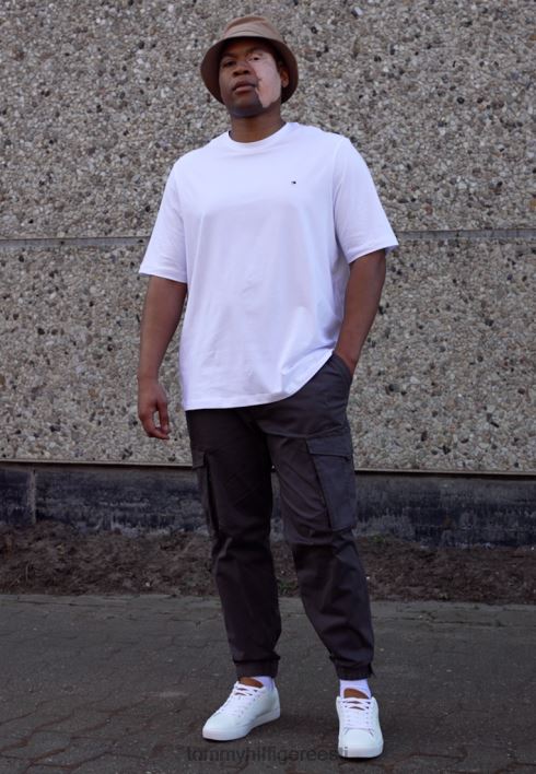 stretch tee basic T-särk RJV625387 valge Tommy Hilfiger