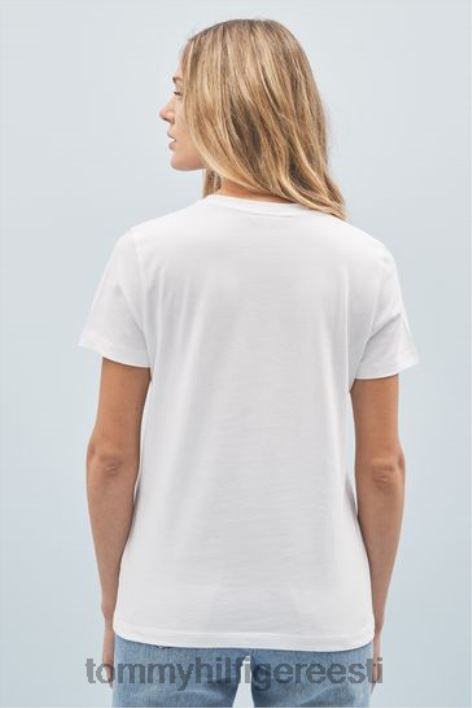 t-särk RJV623541 valge Tommy Hilfiger